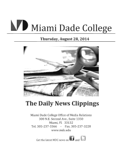 1 - Miami Dade College