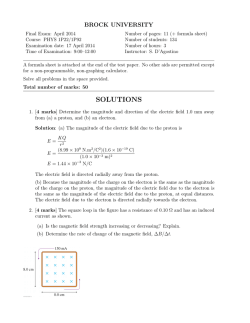 2014 April Final Exam Solutions