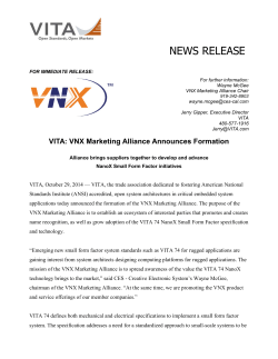 VNX Marketing Alliance Announces Formation