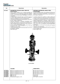 DM/34-P - Ceramic Instruments S.r.l