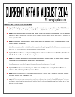 Current Affairs August 2014(www.gkupdate.com)