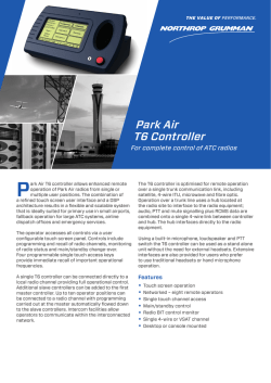 Park Air T6 Controller