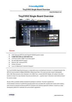 Tiny210V2 Single Board Overview