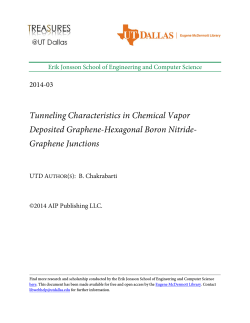 Tunneling Characteristics in Chemical Vapor Deposited Graphene