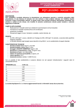 PQT LEGGERO - MASSETTO