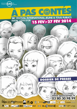 DOSSIER DE PRESSE - Association Bourguignonne Culturelle