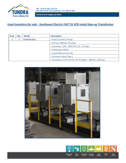 Southwest Electric FACT III VFD rated Step