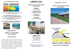 LISIEUX TCAL LISIEUX TCAL
