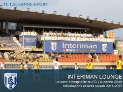 INTERIMAN LOUNGE - Lausanne