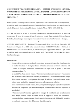 CONVENZIONE Allegato P G 13341-2014