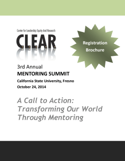 Mentoring-Summit-Reg.. - Center for Leadership Equity and