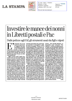 inLibretti postali e Pac