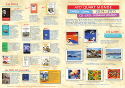 Les cartes - ATD Quart Monde en Belgique