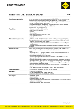 fiche technique
