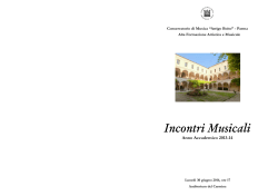 Concerto Incontri Musicali 30-06-2014