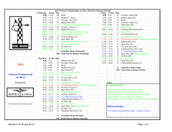 2014 Planning Schedule Ver 16