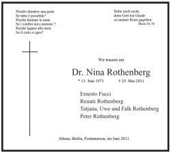 Dr. Nina Rothenberg