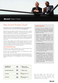 Was ist eine Private Cloud? - Business Mediathek