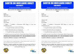 Tract adhésion SDN Bugey 2014