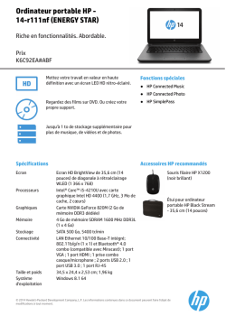 HP fact tag A6 - Hewlett Packard