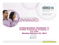 Implementation Strategies to Enable Enterprise Imaging in the EMR