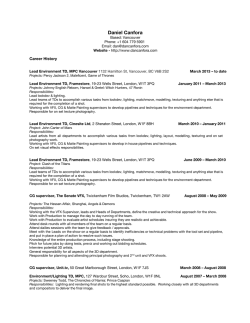 download cv - Dan Canfora Online
