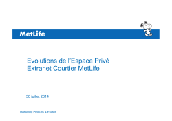 Evolutions Espace Privé Extranet Courtage.pptx