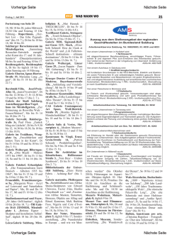 WAS WANN WO 21 Vorherige Seite Vorherige Seite - svz.at