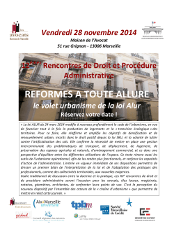 le programme (PDF) - Barreau de Marseille