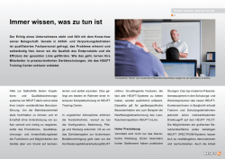 Immer wissen, was zu tun ist - Heuft.com