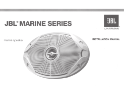 JBL&reg; MARINE SERIES
