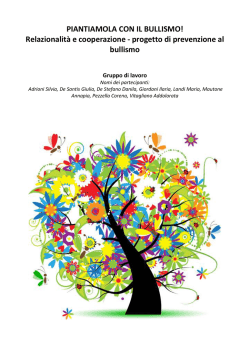 progetto bullismo