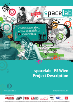 spacelab - PS Wien Project Description