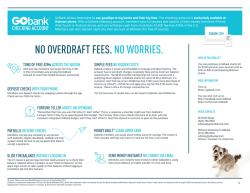 GoBank Fact Sheet - Green Dot Corporation