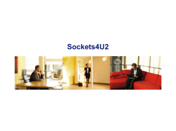Sockets4U2 - Communications-Enabled Business Processes (CEBP)