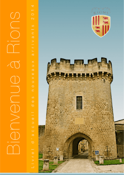Guide du nouvel arrivant (pdf)