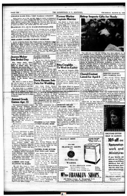Hempstead NY Sentinel 1947-1949