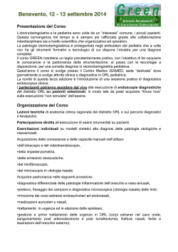 Download del programma 2014 in pdf