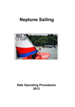 Powerboating SOP - Neptune Sailing