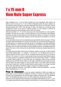 7 x 75 mm R Vom Hofe Super Express