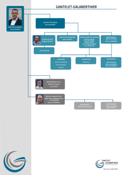 Organigramme Gantelet Galaberthier VERTICAL