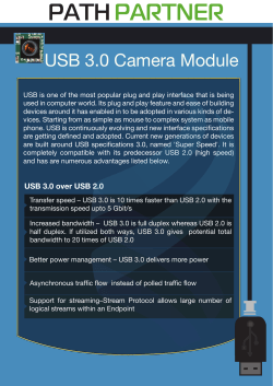 5MP USB 3.0 Camera Module