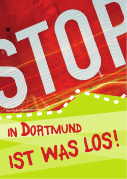 IST WAS LOS ! - Stadt Dortmund