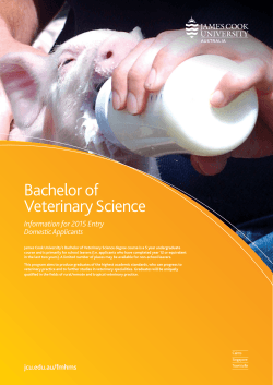 Bachelor of Veterinary Science