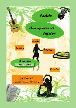 guide activit&eacute;s culturelles et sportives.indd