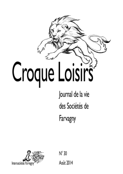 Croque Loisirs No. 30