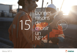 15 bonnes raisons de choisir un NP15