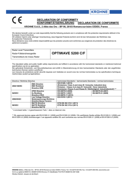 EC Declaration of Conformity (English-German
