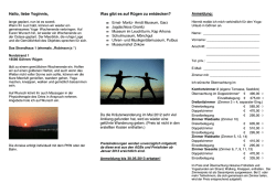 Hallo, liebe Yoginnis, Was gibt es auf Rügen zu - Yoga Dresden