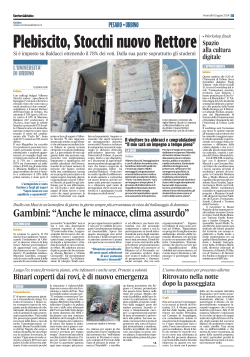 Corriere Adriatico, ven 6 giugno 2014